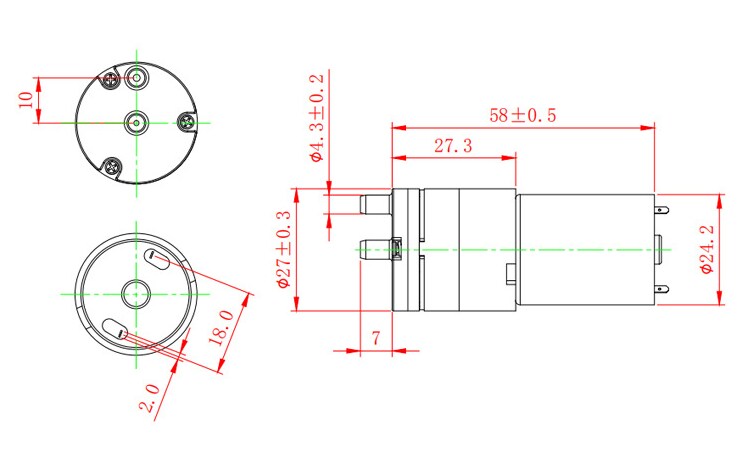 DFRobot 370 Mini Vacuum Pump